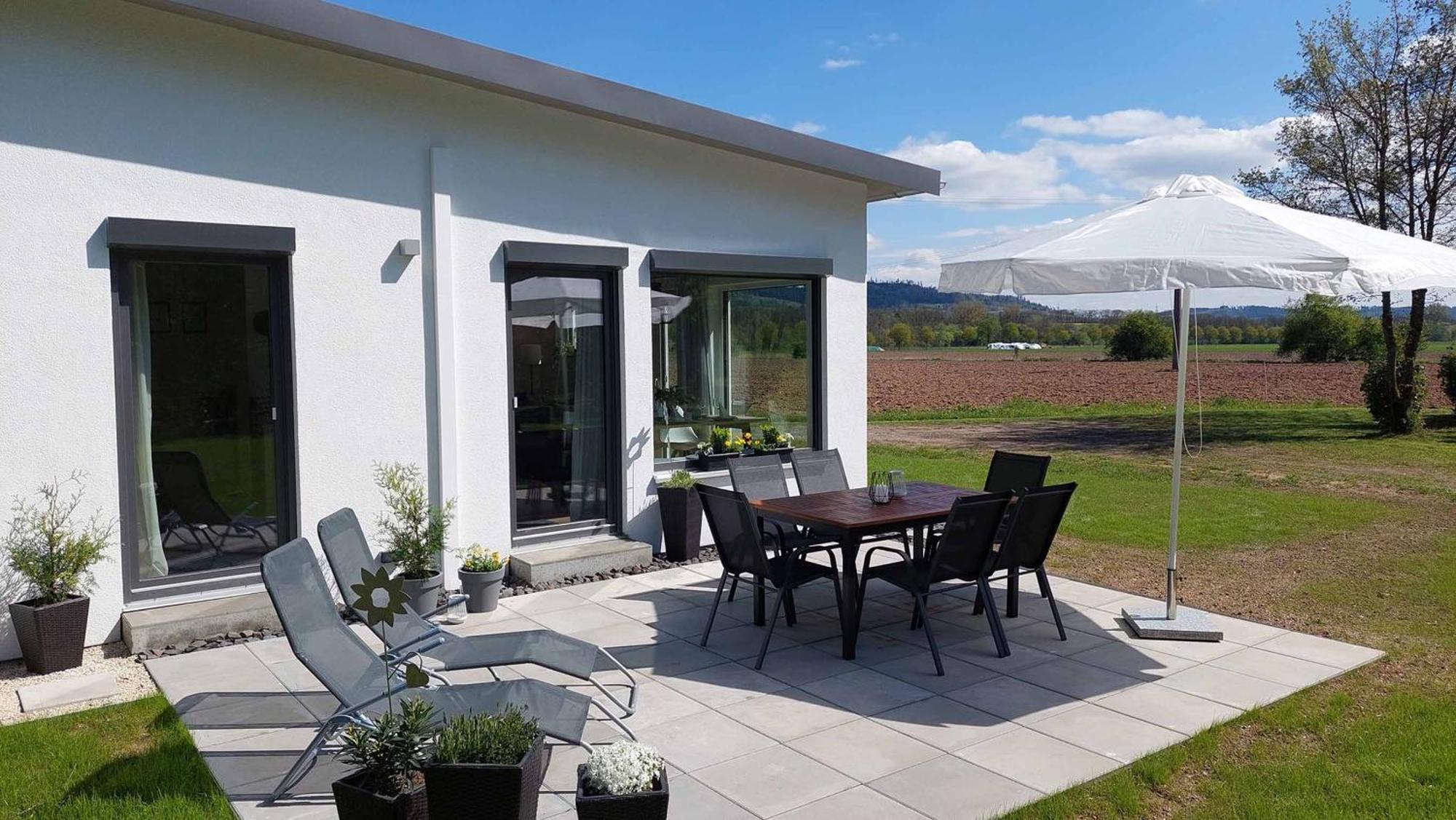 Ferienhaus Casa Neugrua Stockheim  Екстер'єр фото